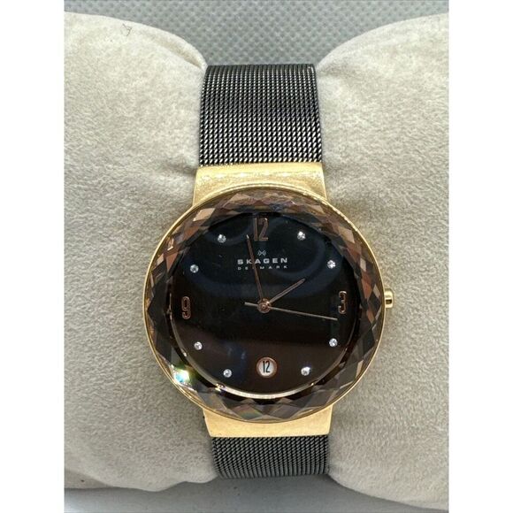 Skagen SKW2120 Women\'s Gray Stainless Steel Mesh Analog Dial Quartz Watch JNA882